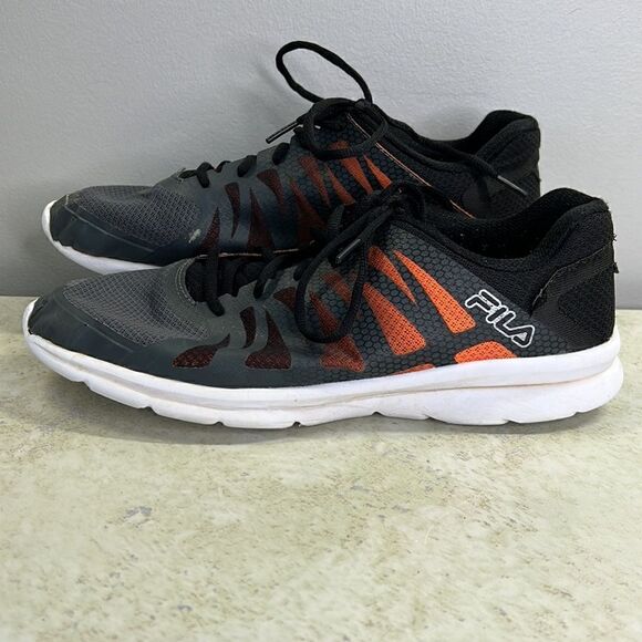 Fila Gray and Orange 11 Well-loved - Picture 5 of 9